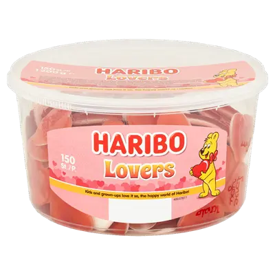 HARIBO Lovers 150 stuks 1,2 kg